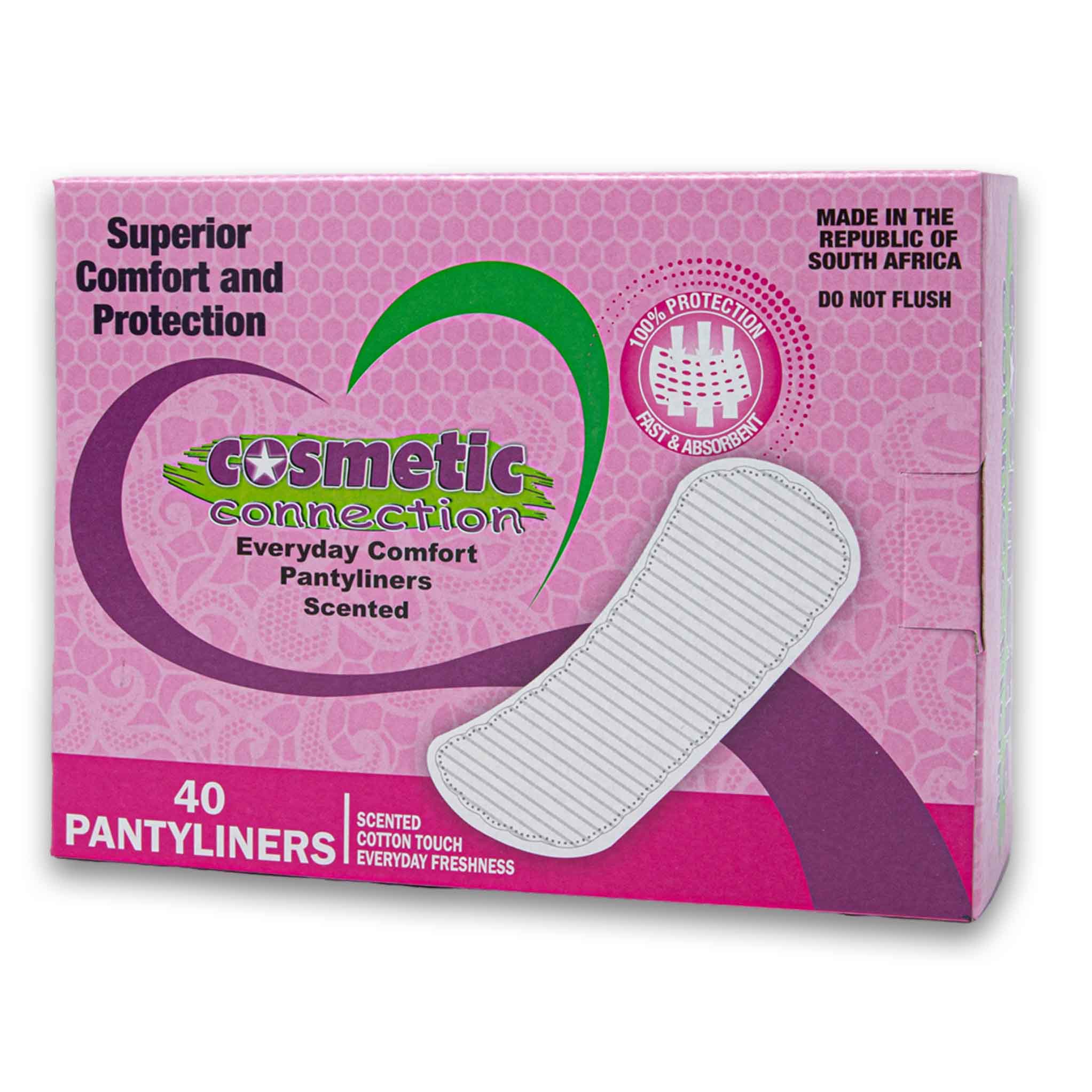 Comfitex Unscented Pantyliners 100 Pack