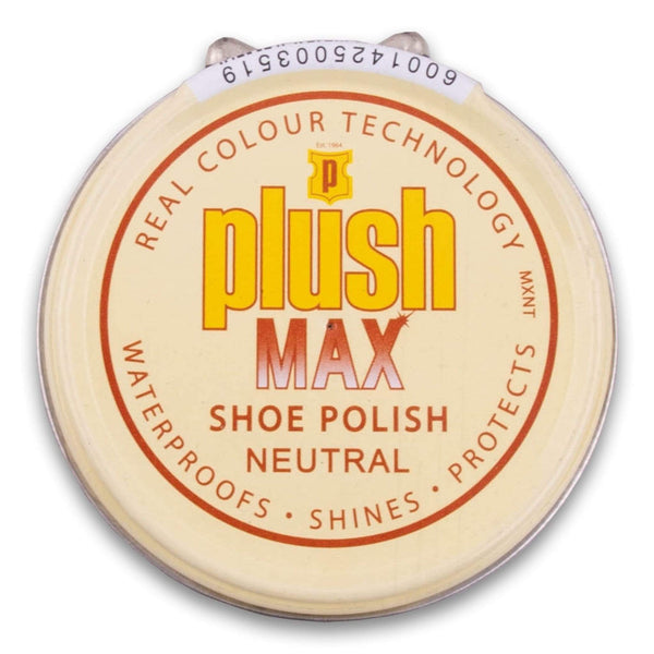 Plush White Shoe Polish Cream 50ml