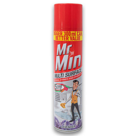 Mr. Min, Multi Surface Cleaner Lavender 300ml - Cosmetic Connection