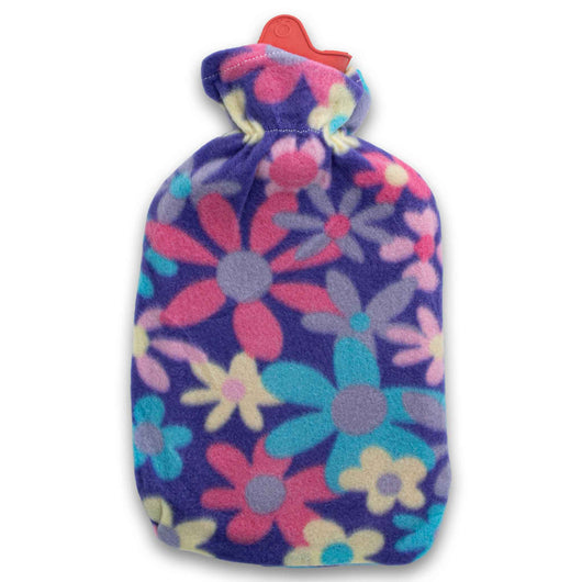 Cosmetic Connection, Rubber Heat Water Bag with Sleeve Assorted Patterns - Cosmetic Connection