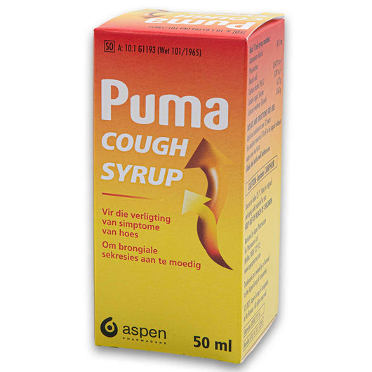 Puma, Cough Syrup 50ml - Cosmetic Connection