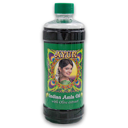 Ayur, Indian Amla Oil with Olive Extract 350ml - Cosmetic Connection