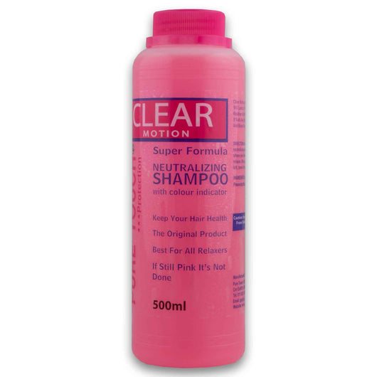 Clear Motion, Neutralizing Hair Shampoo Super Formula 500ml - Cosmetic Connection