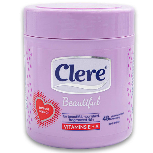 Clere, Beautiful Body Cream 400ml - Cosmetic Connection