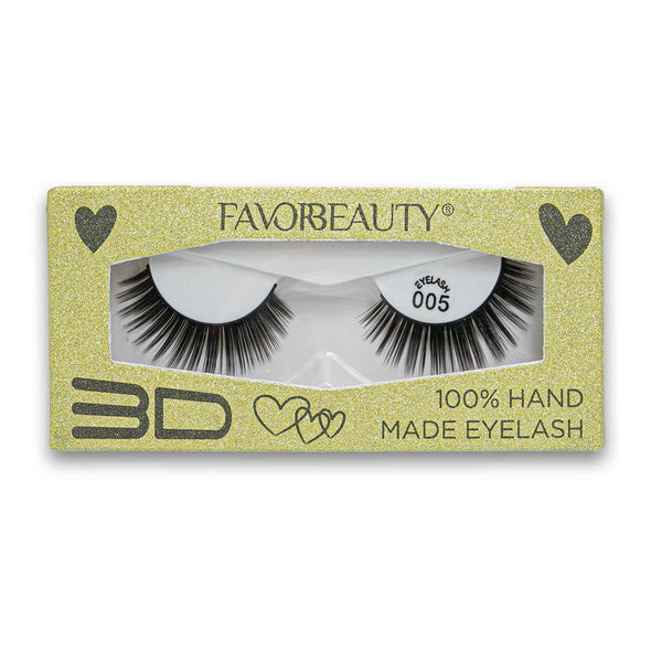 Favor Beauty, Mink Gold 3D Handmade Eyelashes #005 - Cosmetic Connection