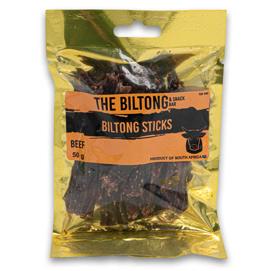 The Biltong & Snack Bar, Beef Biltong Sticks 50g - Cosmetic Connection