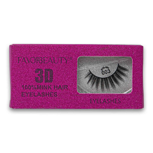 Favor Beauty, Mink 100% False Eyelashes #003 - Cosmetic Connection