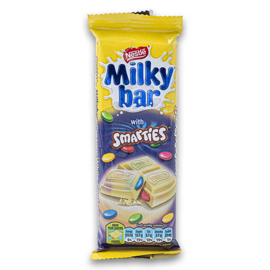 Nestle Confectionary, Milky Bar White Chocolate Slab 80g - Cosmetic Connection