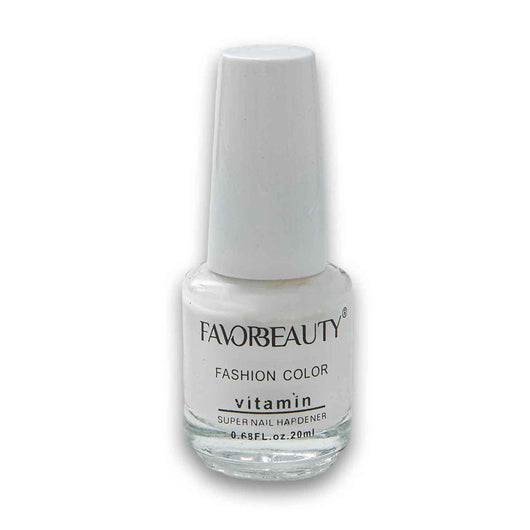 Favor Beauty, Super Nail Hardener Fashion Color 20ml with Vitamin Assorted - Cosmetic Connection