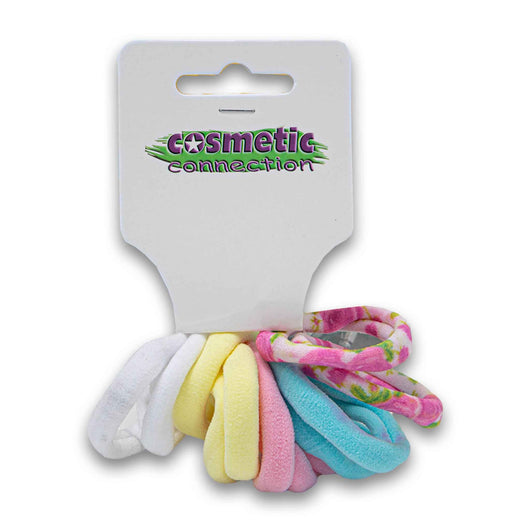 Cosmetic Connection, Kids Elastic Ring Hair Tie 12 Pack Assorted - Cosmetic Connection