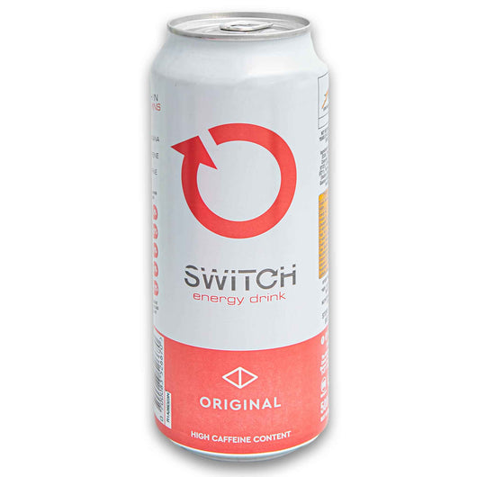 Switch, Main Energy Drink 500ml - High Caffeine Content - Cosmetic Connection