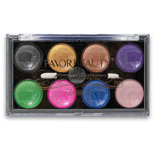 Favor Beauty, Eyeshadow Palette 3D Shine & Metallic Assorted Color - Cosmetic Connection