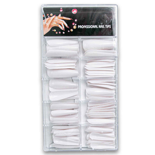 Nastique, Professional Nail Tips Full Set 100 Pack - Cosmetic Connection