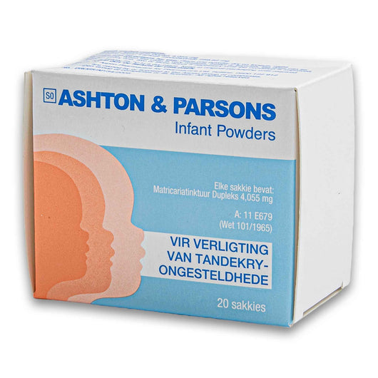 Ashton & Parsons, Infant Powders 20 Pack for the relief of Teething - Cosmetic Connection