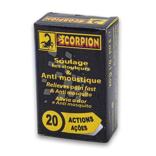 Scorpion, Relieves Pain Fast & Anti Mosquito 3ml - Cosmetic Connection