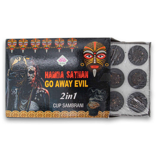 Divine Incense, Cup Sambrani Incense 12 Pack - Cosmetic Connection