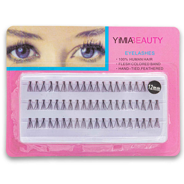 Yimia Beauty, Eyelashes 12mm 60 Piece - Cosmetic Connection