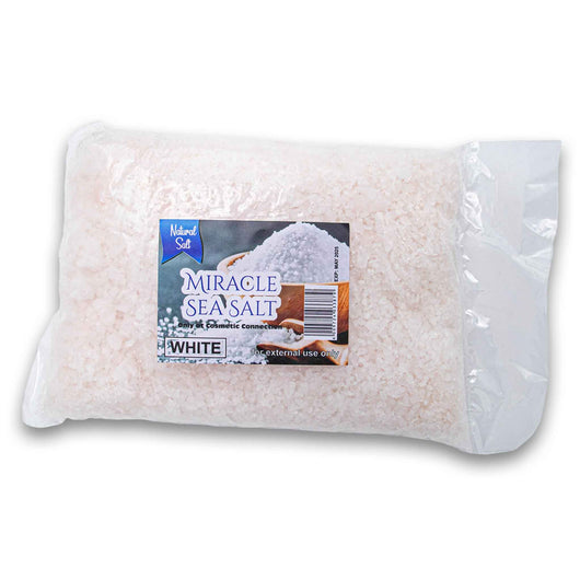 Natural Salts & Herbs, Miracle Sea Salt 1kg - Cosmetic Connection