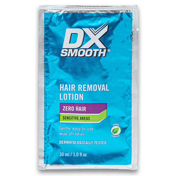 DX Smooth, Hair Removal Lotion Regular 30ml - Zero Hair - Cosmetic Connection