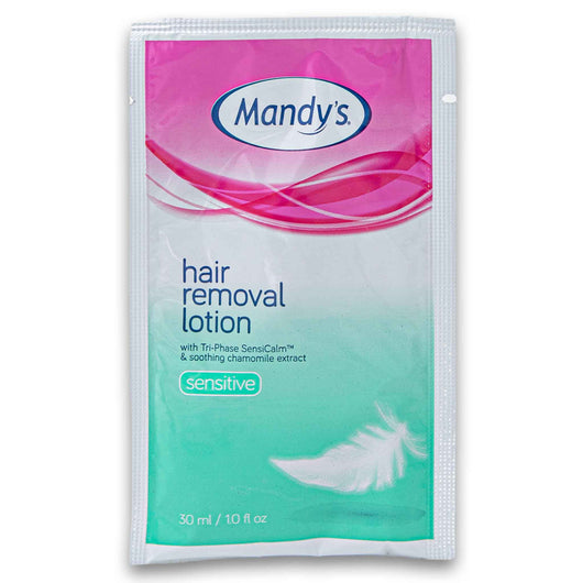 Mandy's, Hair Removal Lotion 30ml - for Legs and Body - Cosmetic Connection