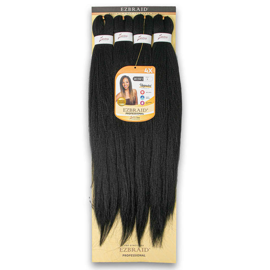 EZBRAID, Pre-stretched EZBRAID Professional 26" 4 Pack - Cosmetic Connection