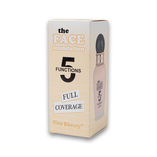 Kiss Beauty, Full Coverage Face Foundation 55ml - Cosmetic Connection