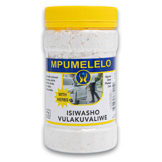 Mpumelelo, Isiwasho Powder plus Herbs 350g - Cosmetic Connection