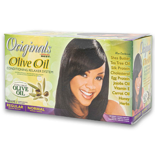 Olive Oil Conditioning Relaxer System 1 Application