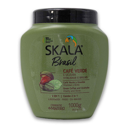 Skala Expert, Brasil Cafe Verde 2 in 1 Hair Treatment 1kg - Cosmetic Connection