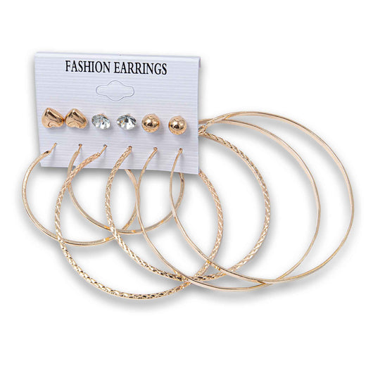 Naturally Flawless, Fashion Earrings 6 Pair - Cosmetic Connection