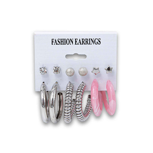 Naturally Flawless, Fashion Earrings 6 Pair - Cosmetic Connection