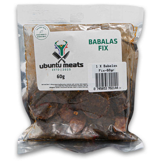 Ubuntu Meats, Babalas Biltong Fix 60g - Cosmetic Connection