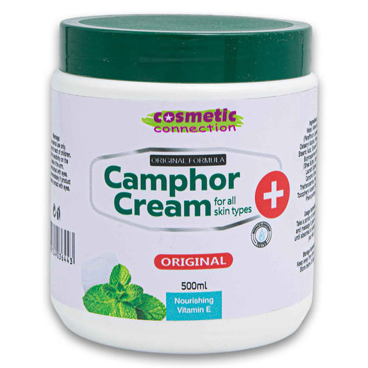 Cosmetic Connection, Camphor Cream Herbal 500ml - Cosmetic Connection