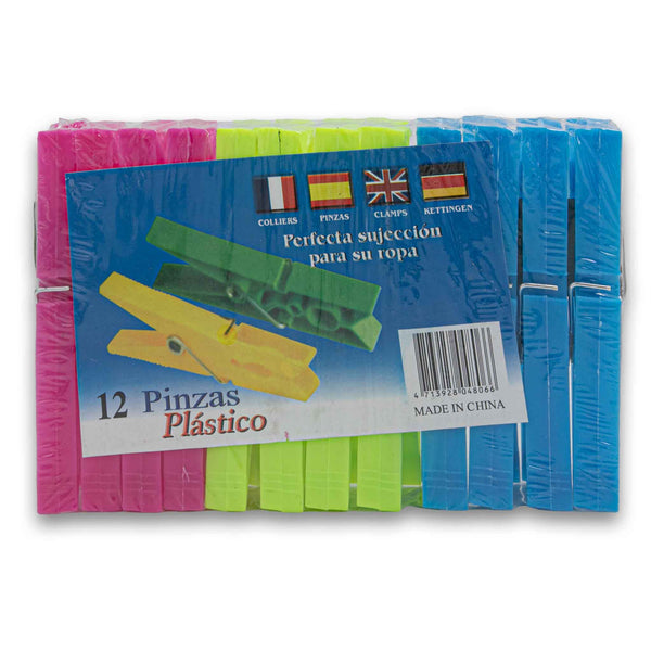 Plastic Pegs Rust Free 12 Piece