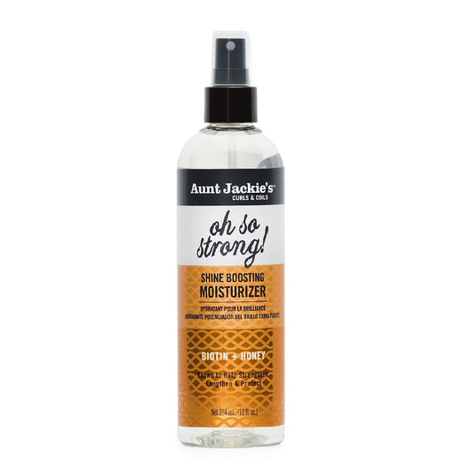 Aunt Jackie's, Oh So Strong Shine Boosting Moisturizer Biotin + Honey 354ml - Cosmetic Connection