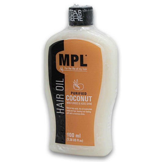 MPL, Purified Coconut Hair Oil 100ml - Cosmetic Connection