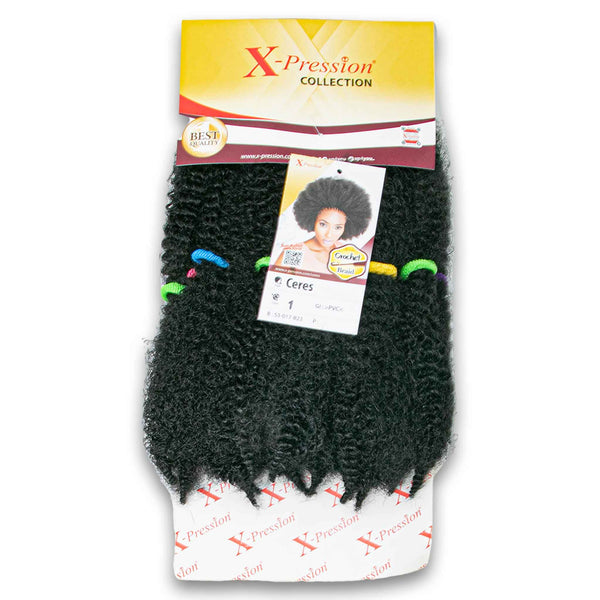 Ceres 60" Crochet Braid 100% Synthetic