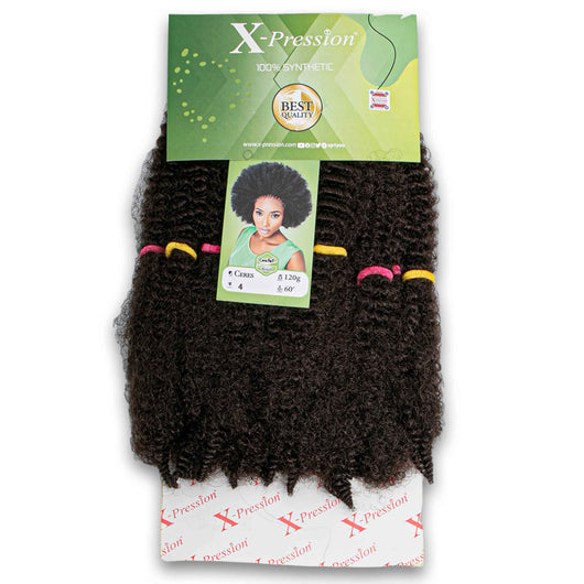 X-Pression, Ceres 60" Crochet Braid 100% Synthetic - Cosmetic Connection