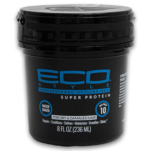 Eco Style, Professional Styling Gel Super Protein Max Hold 236ml - Cosmetic Connection