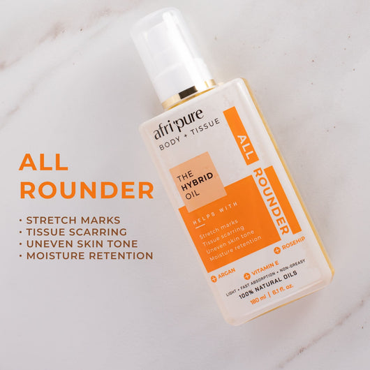 Afri Pure, The Hybrid Oil All Rounder 180ml - Cosmetic Connection