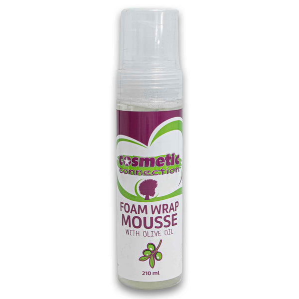 Cosmetic Connection, Foam Wrap Mousse Olive Oil 210ml - Cosmetic Connection