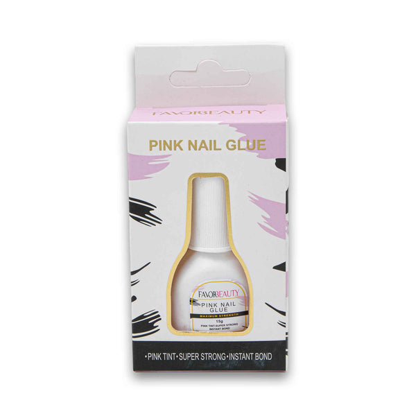 Pink Tint Nail Glue Maximum Strength 15g