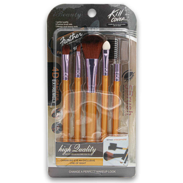 Beautiful Beauty Makeup Brush Set 5 Piece