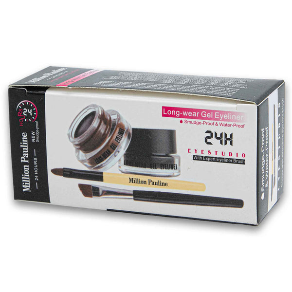 Long-wear Gel Eyeliner 24H 6g with Eyeliner Brush