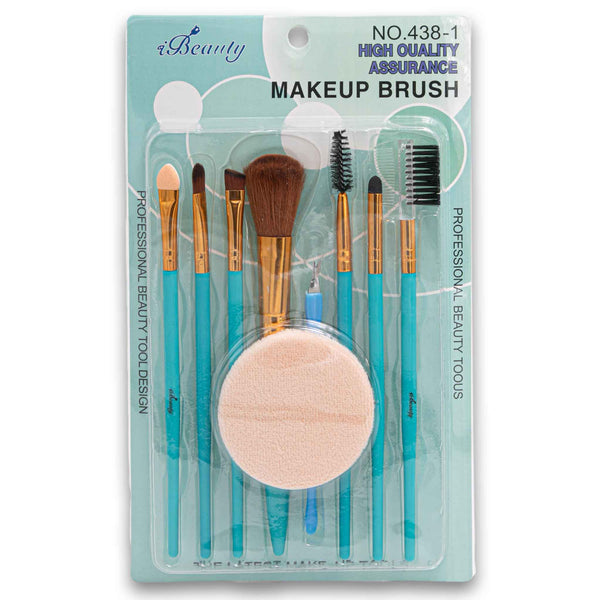 Professional Beauty Tool Design Makeup Brush 9 Piece - Assorted Colour