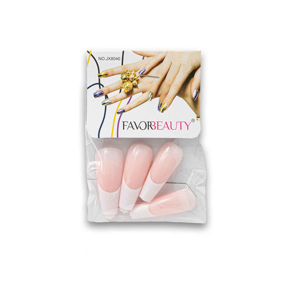 Nail Art False Nail Tips 10 Piece - Assorted Colour