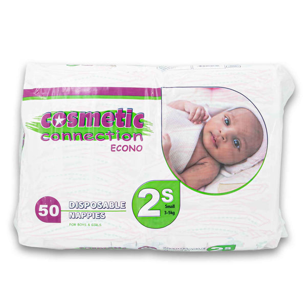 Disposable Nappies for Boys and Girls Economy 50 Pack