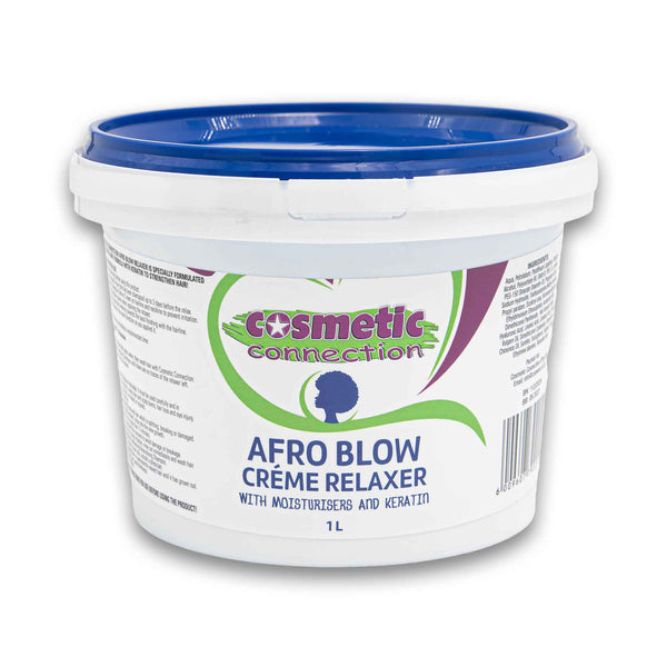 Afro Blow Creme Relaxer with Moisturisers and Keratin 1L