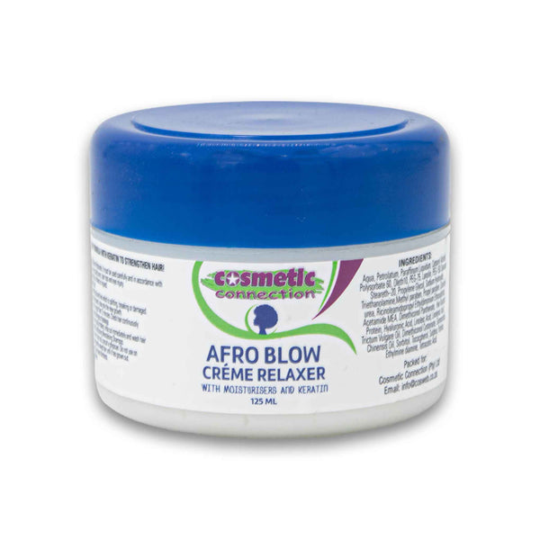 Afro Blow Creme Relaxer with Moisturisers and Keratin 125ml