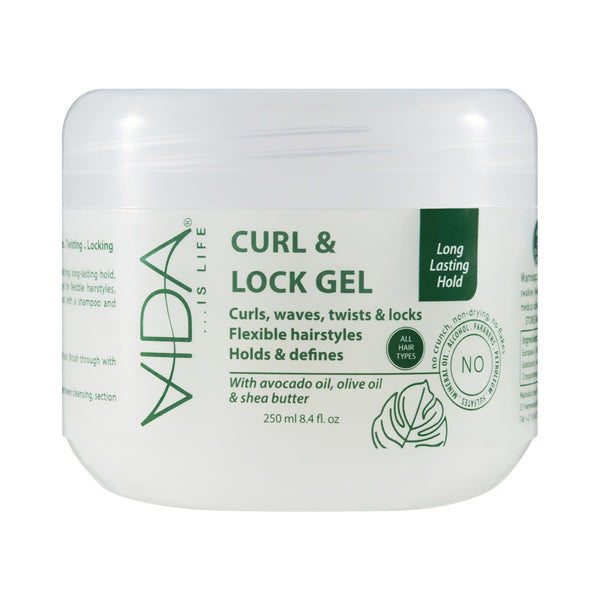 Curl & Lock Gel Flexible Hairstyles Holds & Define 250ml